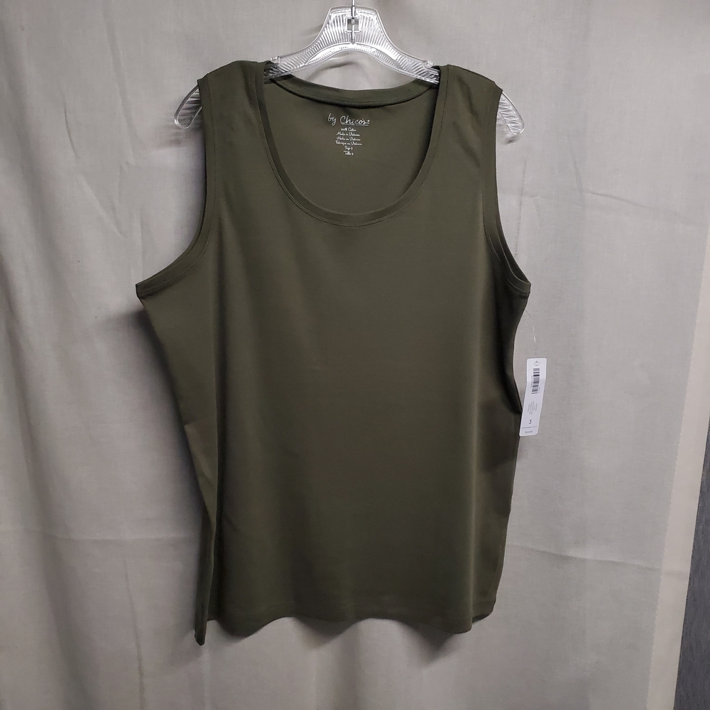 Chico's Olive Green Tank Top